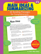 35 Reading Passages for Comprehension: Main Ideas & Summarizing: 35 Reading Passages for Comprehension
