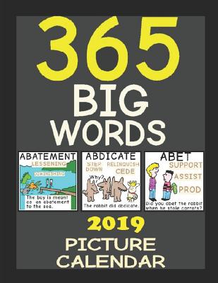 365 Big Words: Picture Calendar - Carruthers, Elliot