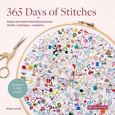 Book review = 4* for '365 days of stitches' by Steph Arnold