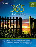 365 Devotions(r) Large Print Edition--2014