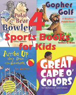 4 Sports Books for Kids: Illustrated for Beginner Readers