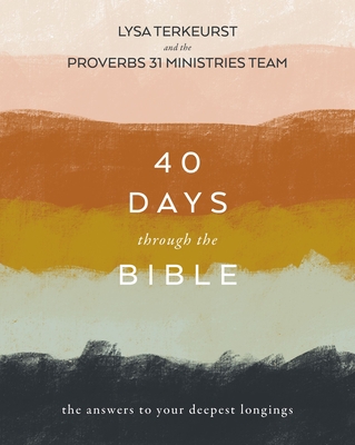 40 Days Through the Bible: The Answers to Your Deepest Longings - TerKeurst, Lysa