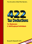 422 Tax Deductions: For Businesses & Self-Employed Individuals - Kamoroff, Bernard B, CPA