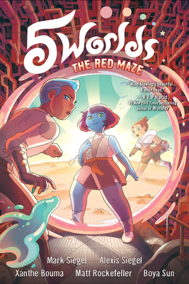 5 Worlds Book 3: The Red Maze: (A Graphic Novel) - Siegel, Mark, and Siegel, Alexis