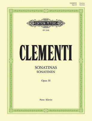 6 Sonatinas Op. 36 for Piano - Clementi, Muzio (Composer), and Ruthardt, Adolf (Composer)