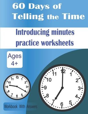 60 Days of Telling the Time: Introducing minutes practice worksheets - Richie, and Richie J