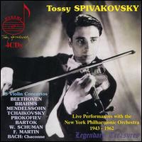 8 Violin Concertos - Tossy Spivakovsky (violin); Tossy Spivakovsky (speech/speaker/speaking part)