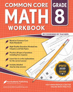8th Grade Math Workbook: Commoncore Math Workbook
