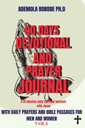 90 Days Daily Devotional and Prayer Journal for Men & Women Vol.1