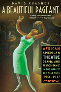 A Beautiful Pageant: African American Theatre, Drama, and Performance in the Harlem Renaissance, 1910-1927