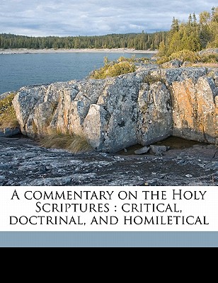 A commentary on the Holy Scriptures: critical, doctrinal, and homiletical Volume 5 - Lange, Johann Peter, and Schaff, Philip, Dr.