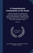 A Comprehensive Commentary on the Qurn: Comprising Sale's Translation and Preliminary Discourse, with Additional Notes and Emendations; Together with a Complete Index to the Text, Preliminary Discourse and Notes Volume; Volume 4