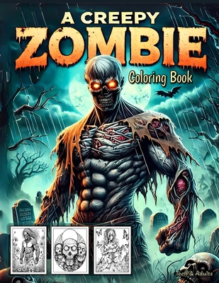 A Creepy Zombie Coloring Book - Carlson, Are