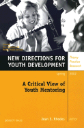 A Critical View of Youth Mentoring: New Directions for Youth Development, Number 93