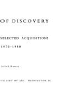 A Decade of Discovery: Selected Acquisitions, 1970-1980