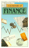 A Dictionary of Finance - Market House Books Ltd