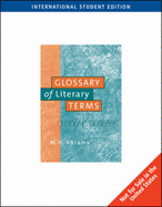 A Glossary of Literary Terms - Abrams, M H, (Me