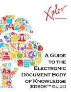 A Guide to the Electronic Document Body of Knowledge