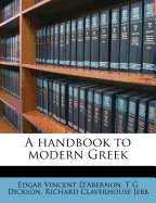 A Handbook to Modern Greek