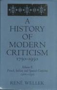 A History of Modern Criticism, 1750-1950: English Criticism, 1900-1950