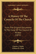 A History Of The Councils Of The Church: From The Original Documents To The Close Of The Council Of Nicaea (1872)