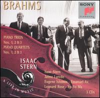 A Life in Music, Vol. 21 - Brahms Chamber Music - Emanuel Ax (piano); Eugene Istomin (piano); Isaac Stern (violin); Jaime Laredo (viola); Leonard Rose (cello); Yo-Yo Ma (cello)