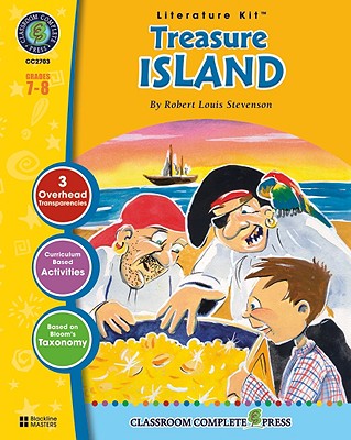 A Literature Kit for Treasure Island, Grades 7-8 - Rollins, Brenda, and Stevenson, Robert Louis