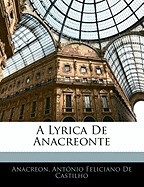 A Lyrica de Anacreonte