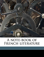 A Note-Book of French Literature