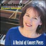 A Recital of Concert Pieces by Kabalevsky - Kirsten Johnson (piano)