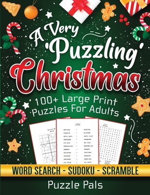 A Very Puzzling Christmas: 100+ Large Print Puzzles For Adults - Ross, Bryce, and Pals, Puzzle