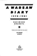 A Warsaw diary : 1978-1981