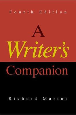 A Writer's Companion - Marius, Richard, Professor