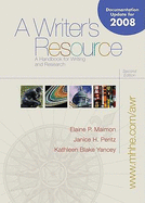 A Writer's Resource (Spiral) Update with Catalyst 2.0 - Maimon, Elaine P, and Peritz, Janice, and Yancey, Kathleen