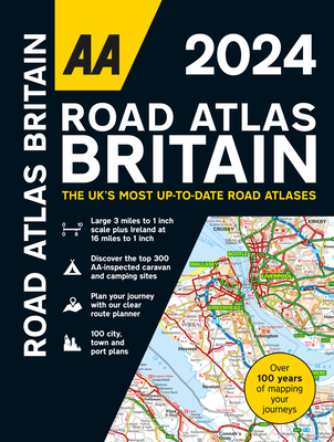 AA Road Atlas Britain 2024 - 