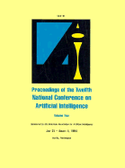 Aaai-94: Proceedings of the Twelfth National Conference on Artificial Intelligence