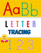 AaBb Letter Tracing Age 3 to 5 123: Alphabet Handwriting Practice Workbook For Pre-K And Kindergarten. Size (8.5x11 ) pages 110, Bonus - Blank Handwriting Practice Paper and Number Tracing paper