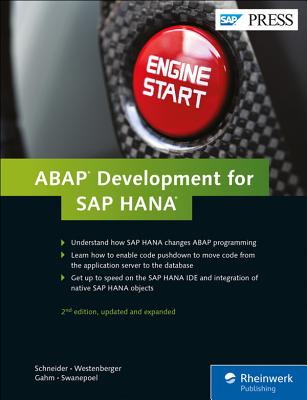 ABAP Development for SAP HANA - Gahm, Hermann, and Schneider, Thorsten, and Swanepoel, Christiaan