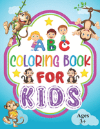 ABC Coloring Book for Kids: Animals Alphabet Coloring Book with The Learning Bugs - Activities for Preschoolers Ages 3+ - Learn Letters And Color Them - Coloring Book and ABC Activities for Preschoolers