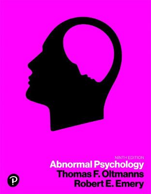 Abnormal Psychology - Oltmanns, Thomas, and Emery, Robert
