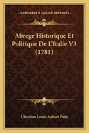 Abrege Historique Et Politique de L'Italie V3 (1781)