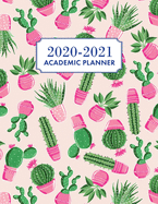 Academic Planner 2020-2021: Academic Year July 2020 - June 2021, 7 Subject Weekly Student Planner + Monthly Calendars & Goals Section, Homework Planner, Perfect Projects Organizer, Exams, & Assignments, Floral, Blue, Cute