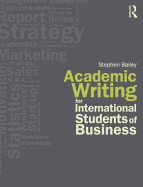 Academic Writing for International Students of Business