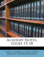 Academy Notes, Issues 15-18