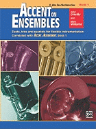 Accent on Ensembles, Bk 1: E-Flat Alto Sax, Baritone Sax