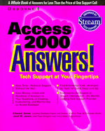 Access 2000 Answers! Certified Tech Support
