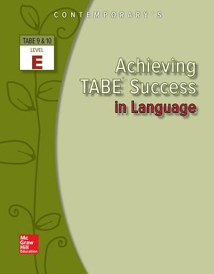 Achieving Tabe Success in Language, Level E Workbook - McGraw Hill