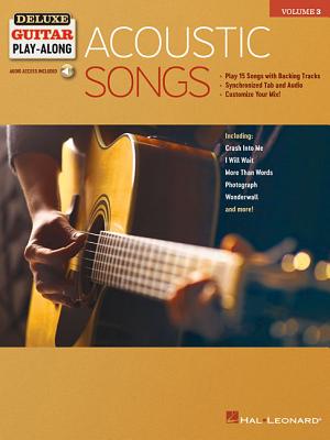 Acoustic Songs: Deluxe Guitar Play-Along Volume 3 - Hal Leonard Publishing Corporation