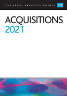 Acquisitions 2021: Legal Practice Course Guides (LPC)