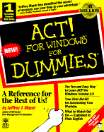 ACT! for Windows for Dummies - Mayer, Jeffrey J